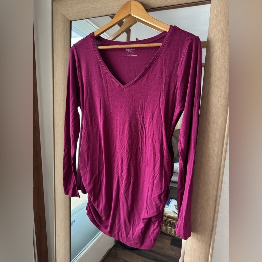 Motherhood Maternity Long Sleeve Top medium